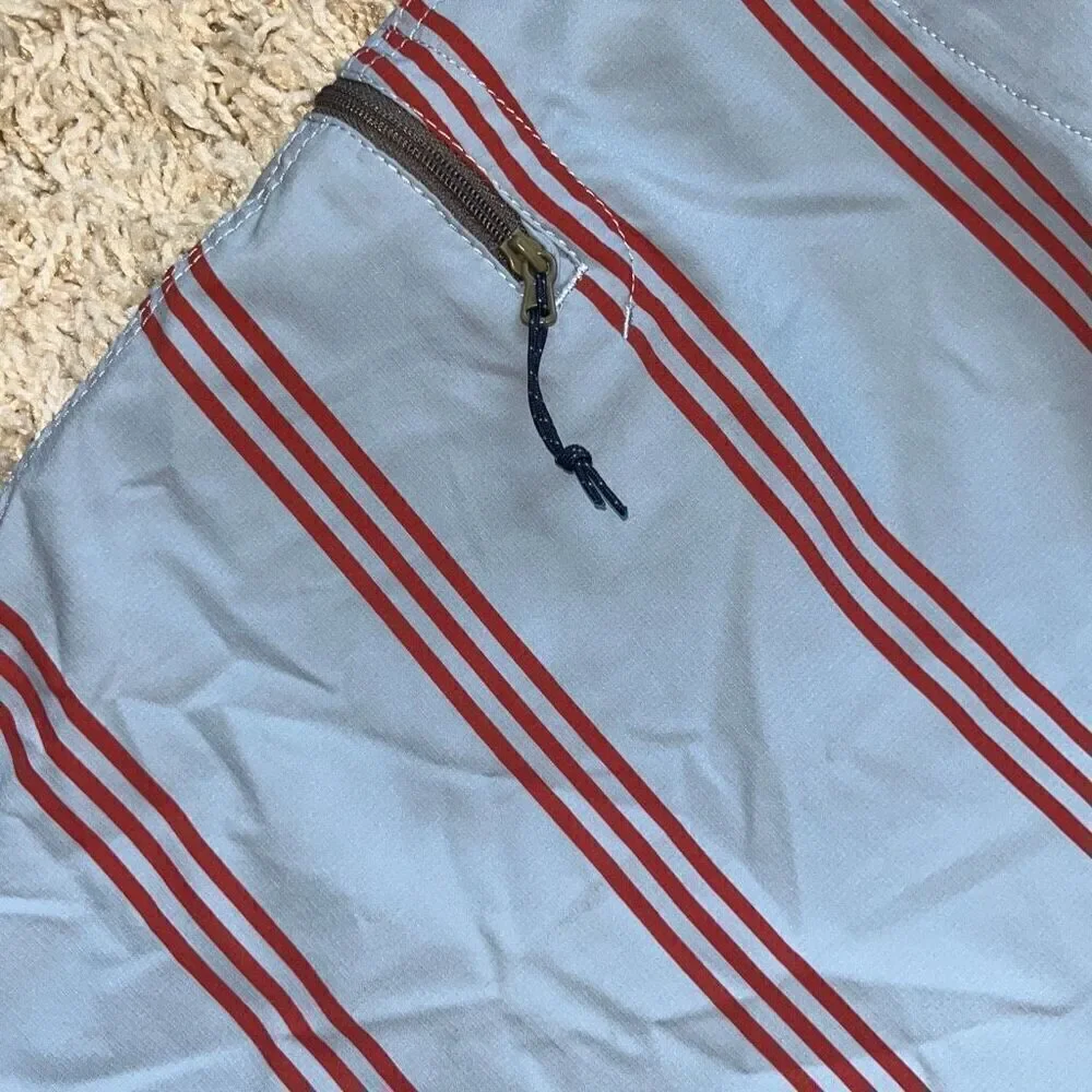 Vintage Patagonia Men's Size 38 Linerless Striped Zip Pocket Board Shorts
